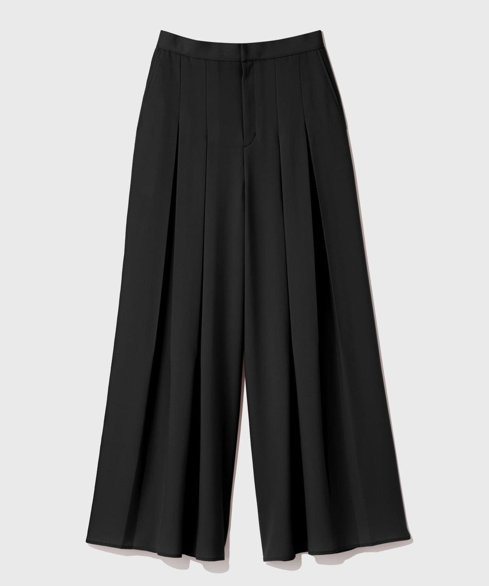 GRACE CONTINENTAL ボックスプリーツパンツ