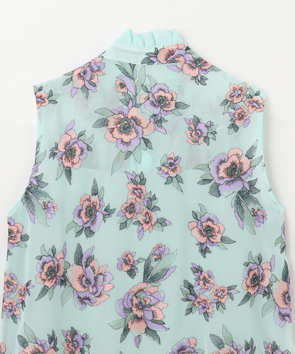 GRACE CONTINENTAL エスニックフラワー刺繍トップ 