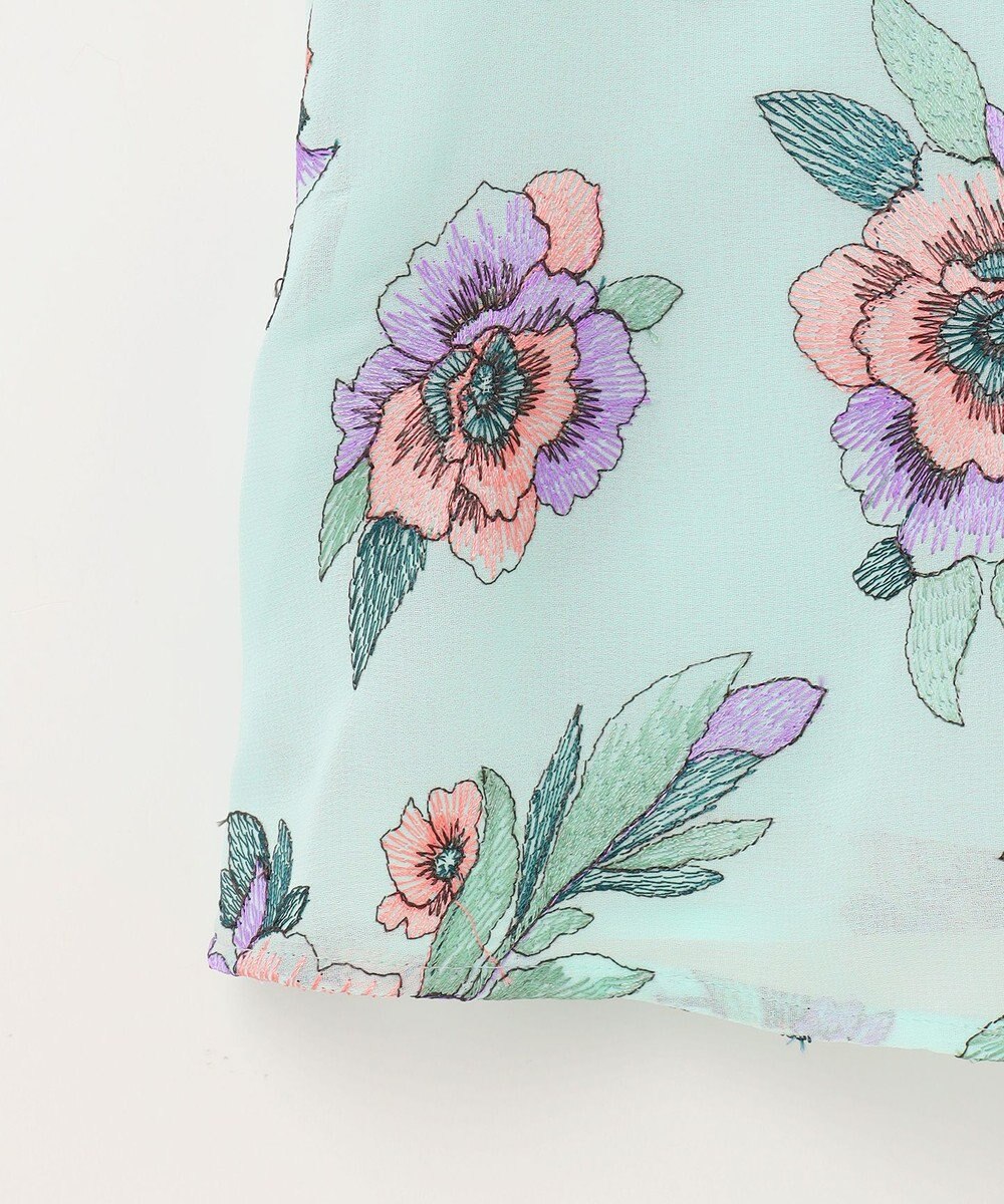 GRACE CONTINENTAL エスニックフラワー刺繍トップ 