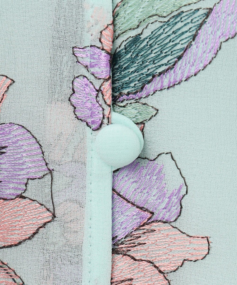 GRACE CONTINENTAL エスニックフラワー刺繍トップ 