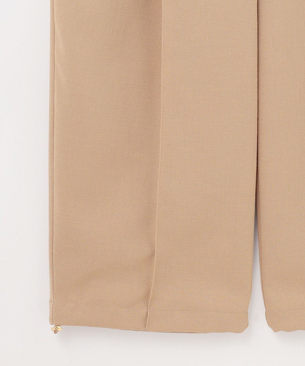 GRACE CONTINENTAL ストレッチスラブタックパンツ 