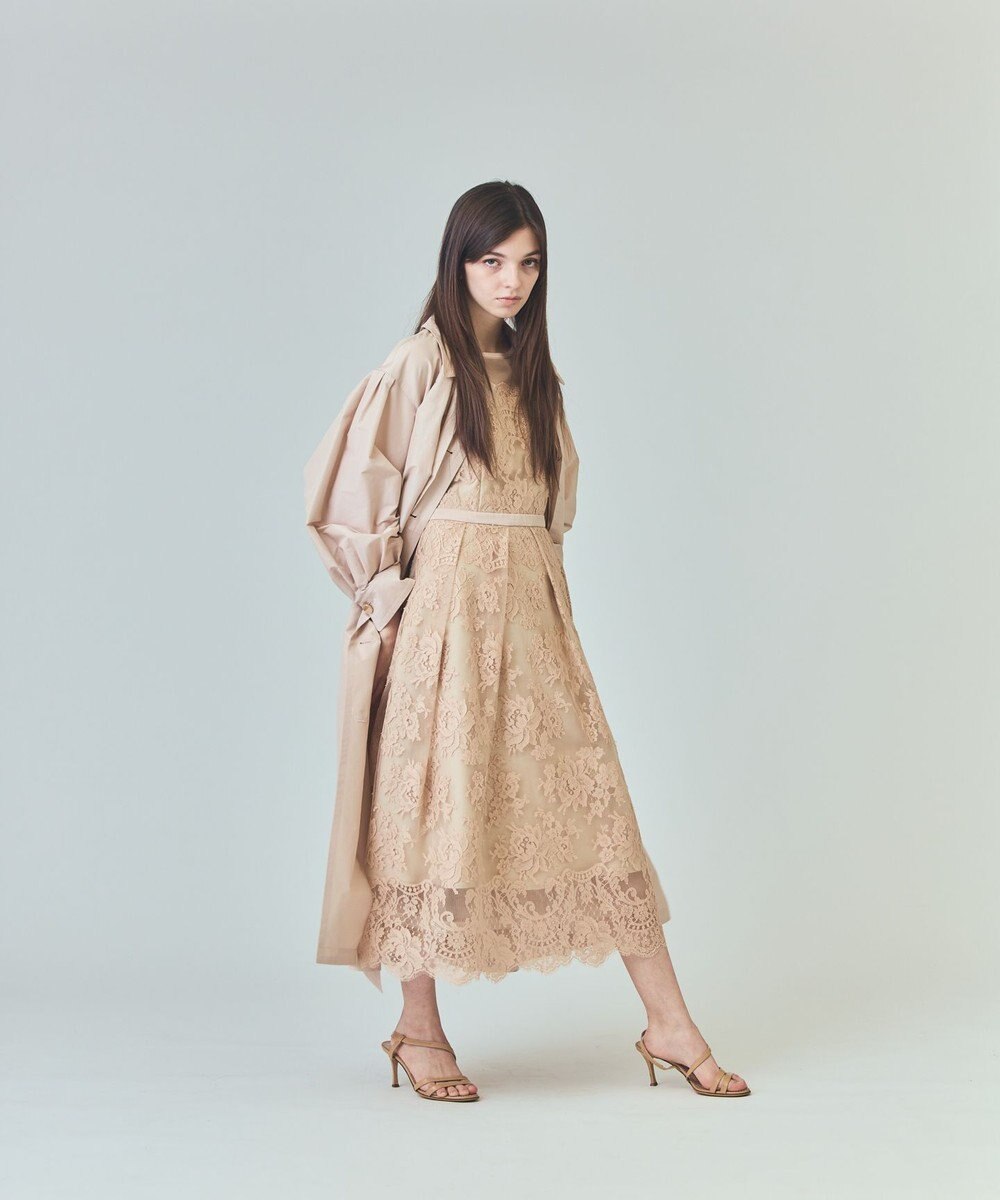 GRACE CONTINENTAL タッサードレスコート 