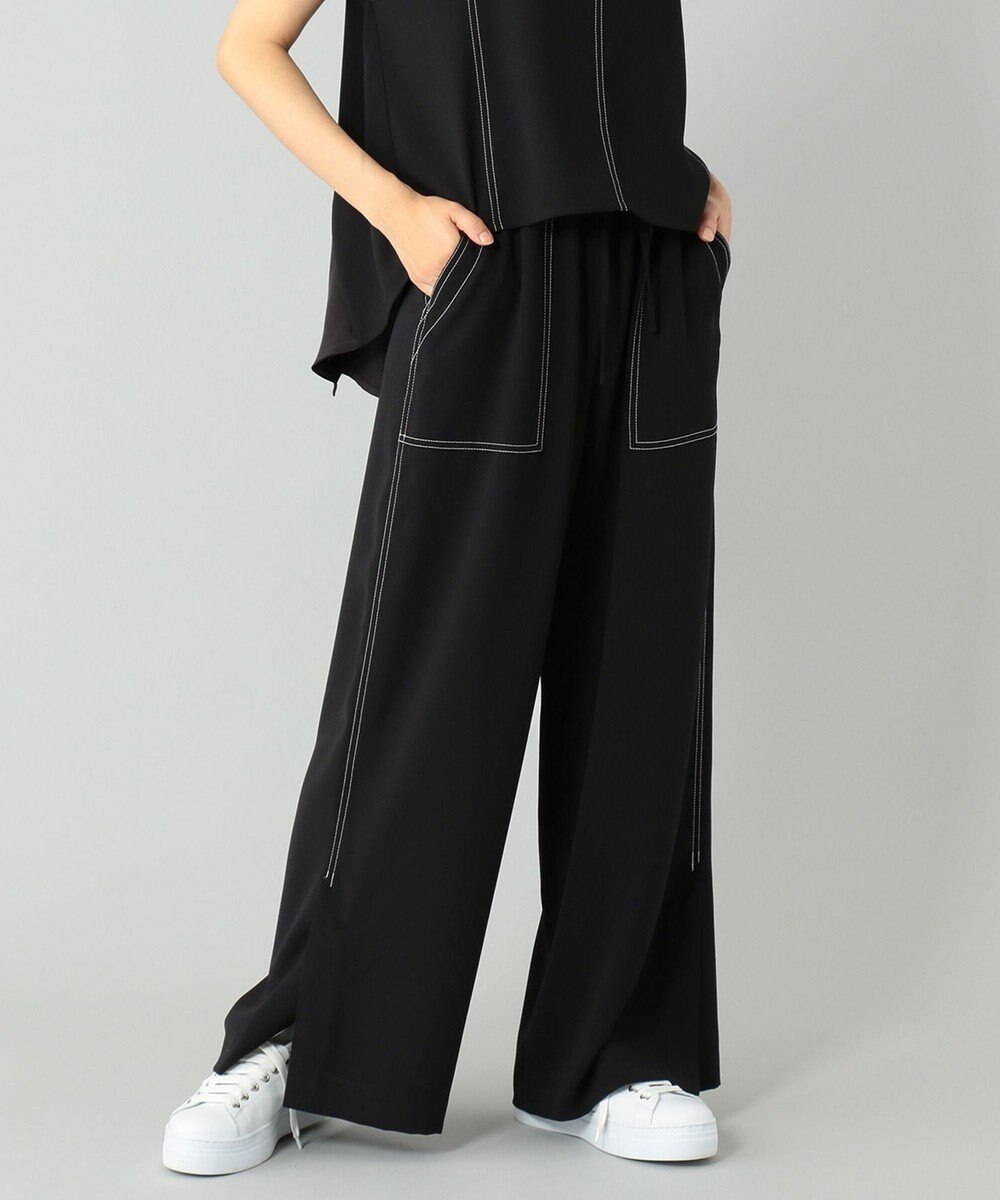 【新作入荷!!】 / ステッチワイドパンツ GRACE CONTINENTAL GRACE | CONTINENTAL パンツ