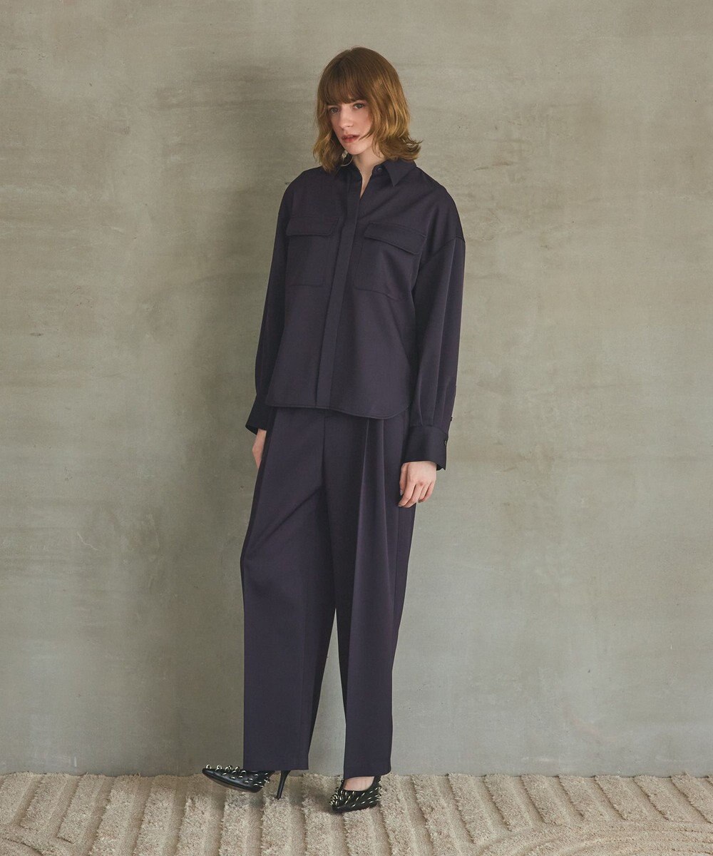 GRACE CONTINENTAL トリアセカルゼシャツ 