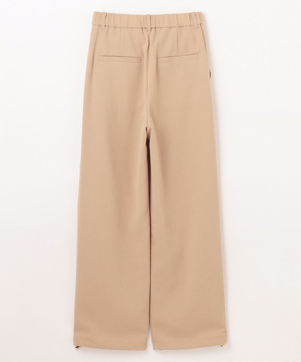 GRACE CONTINENTAL ストレッチスラブタックパンツ 