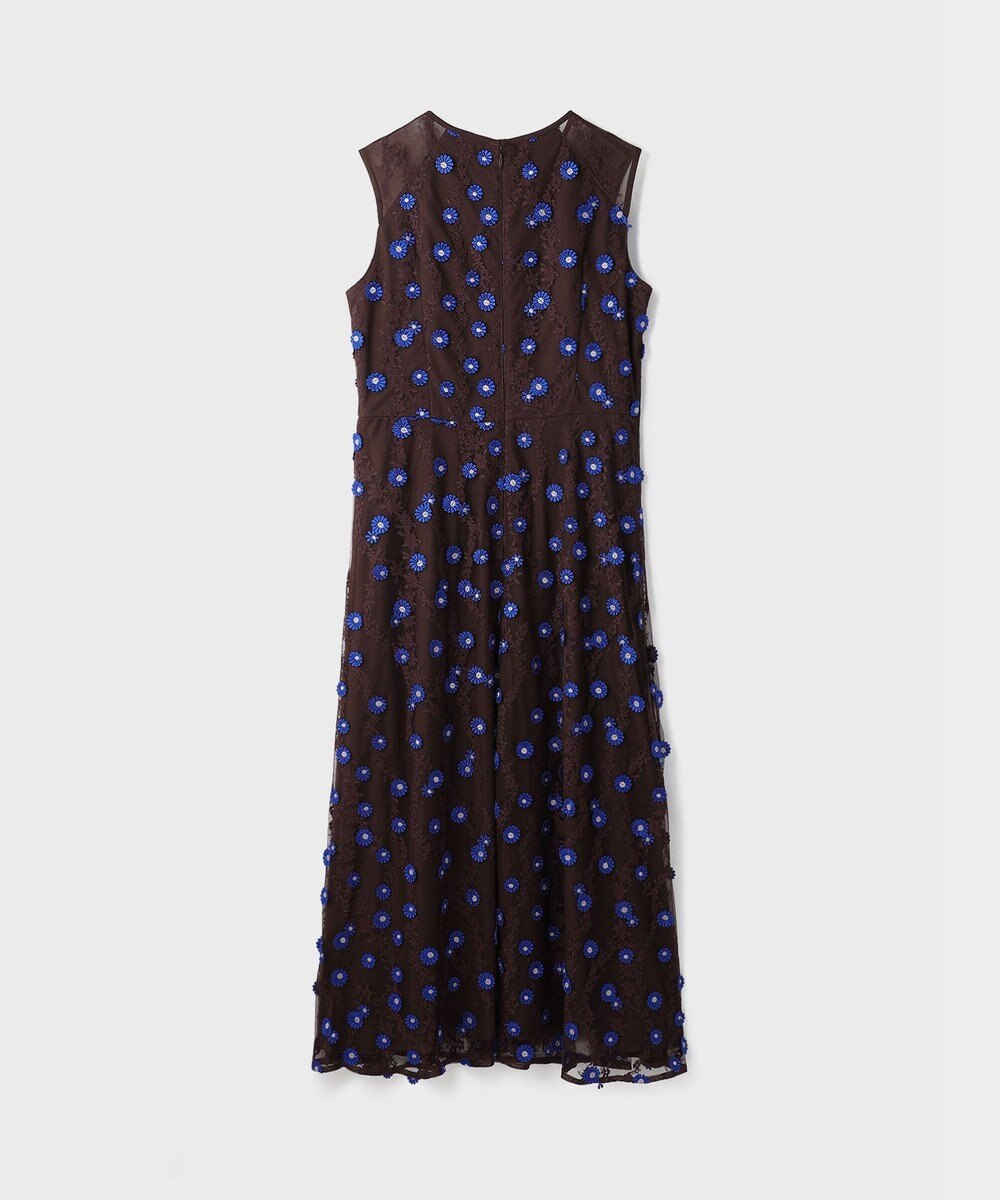 GRACE CONTINENTAL バイカラーレースワンピース 