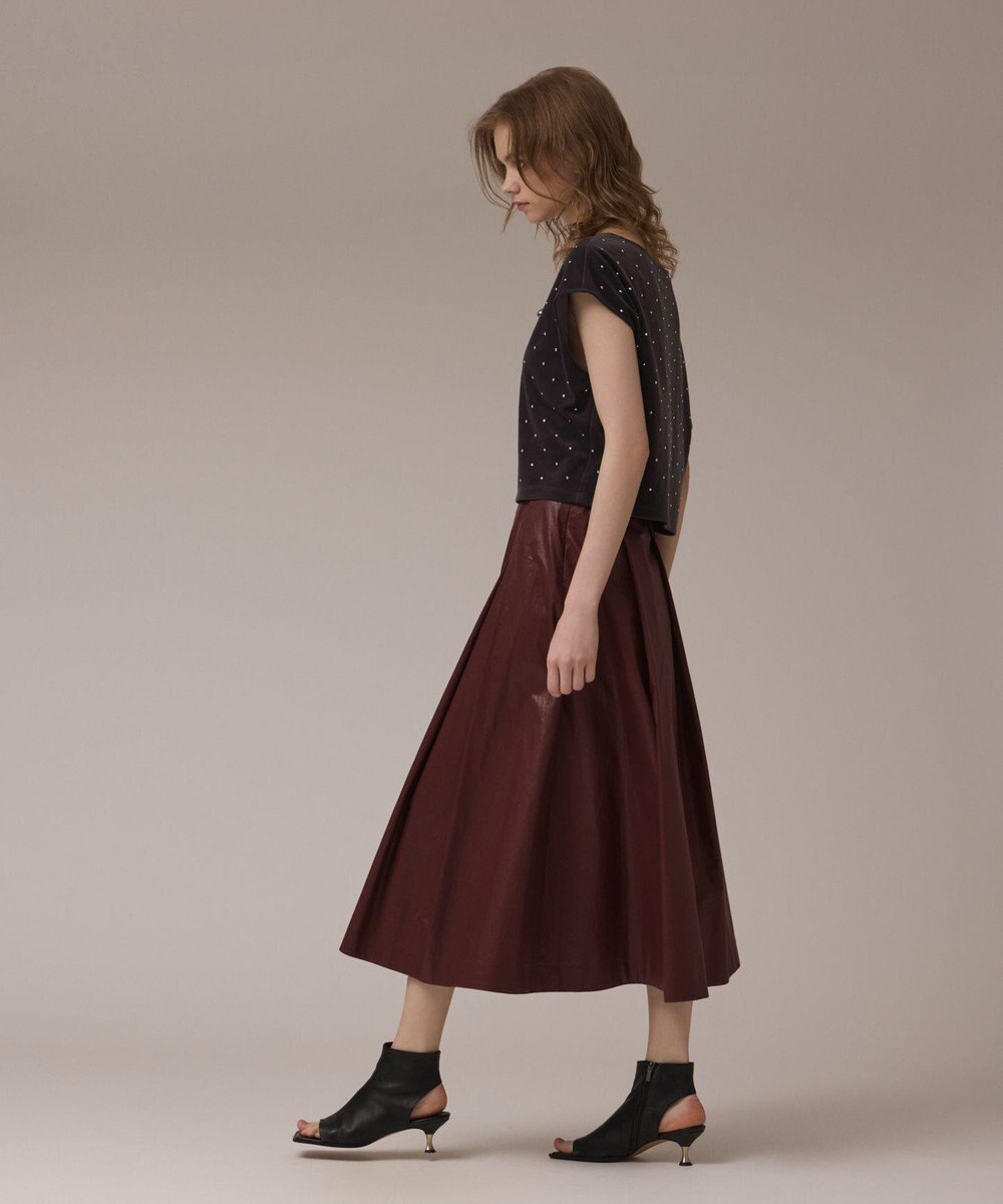 GRACE CONTINENTAL ベロアルーズカットトップ 