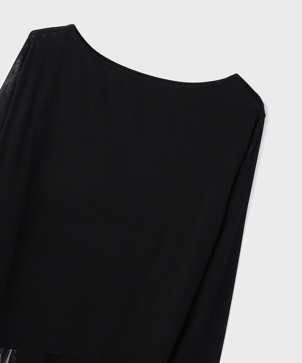 GRACE CONTINENTAL アセテートシアーカットトップ 