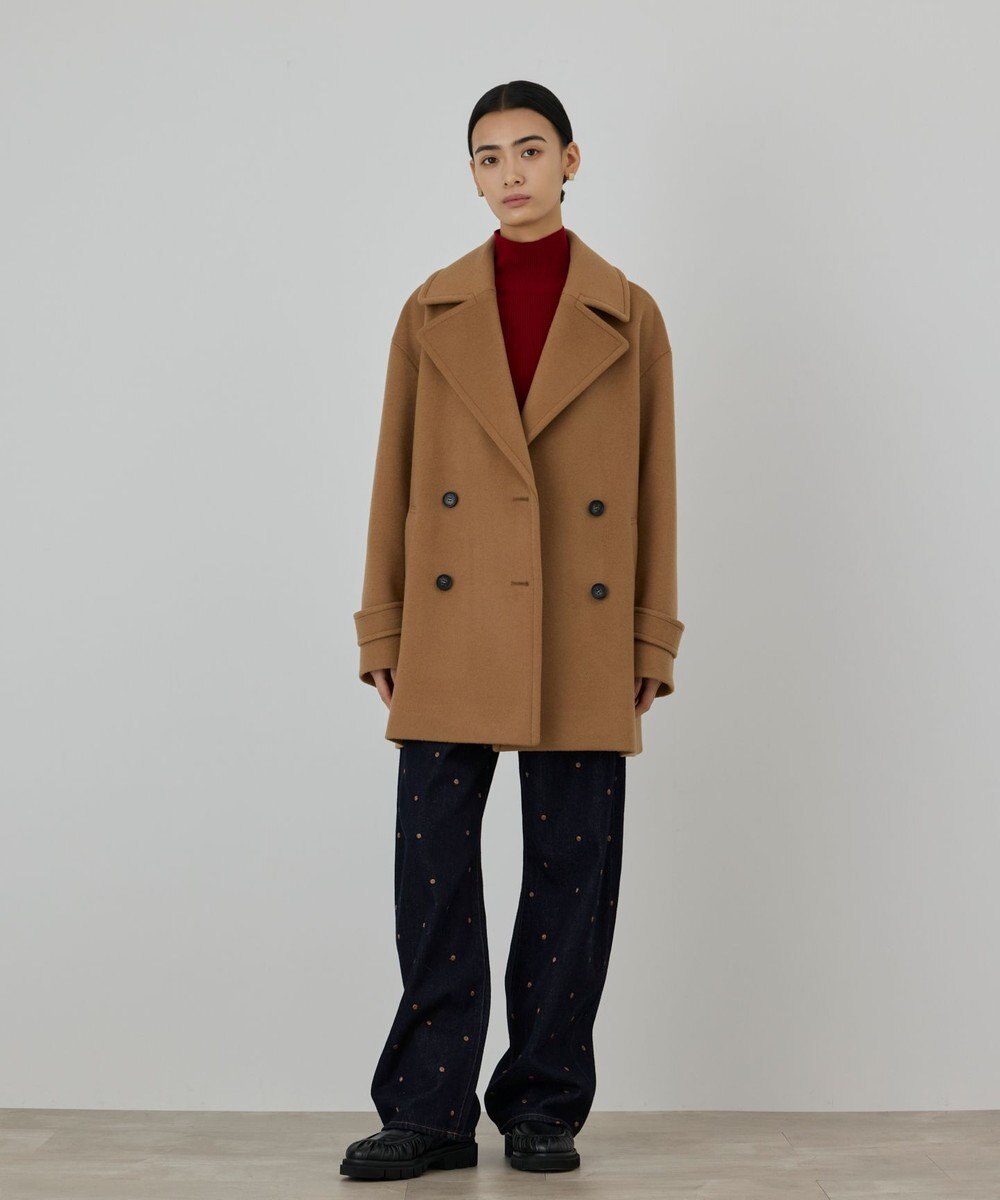 GRACE CONTINENTAL ショートビーバーPコート 