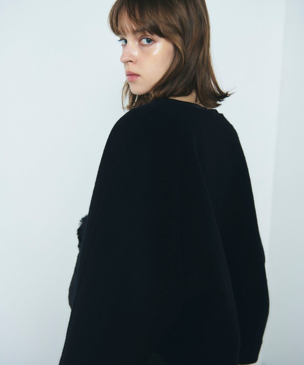 GRACE CONTINENTAL ファーポケットリバージャケット 