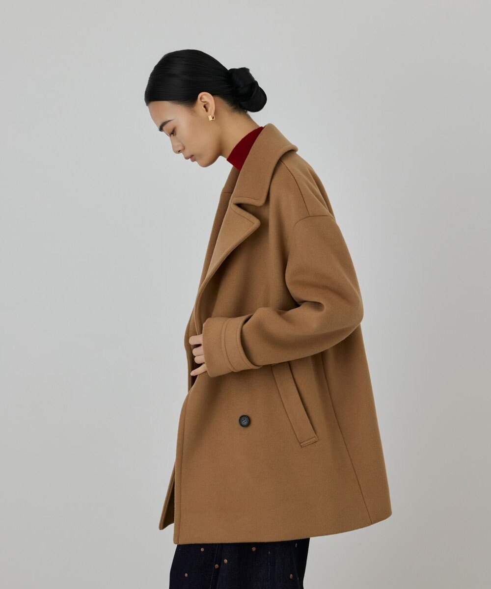 GRACE CONTINENTAL ショートビーバーPコート 