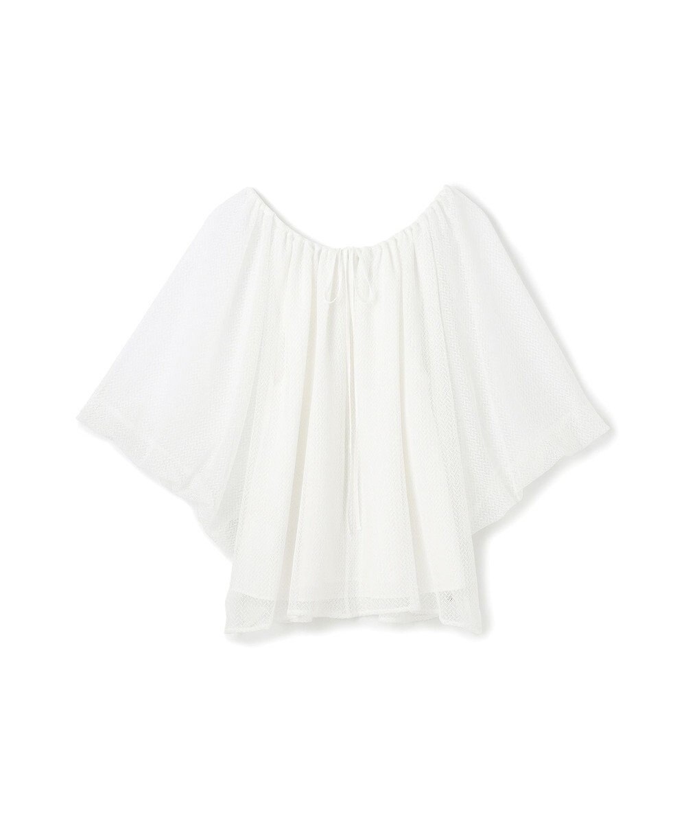 GRACE CONTINENTAL レイヤードチュールトップ 