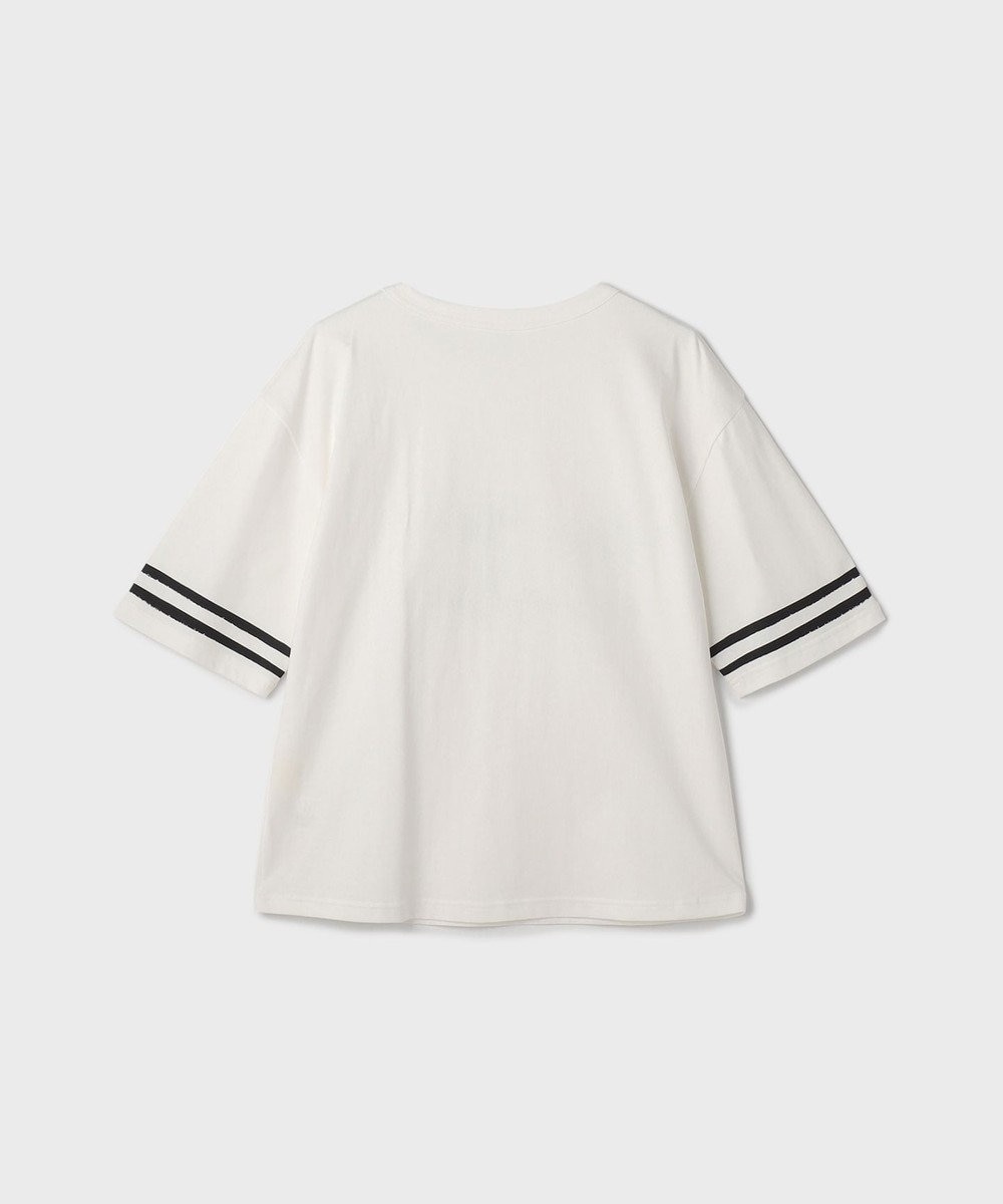 GRACE CONTINENTAL カレッジロゴプリントTシャツ 