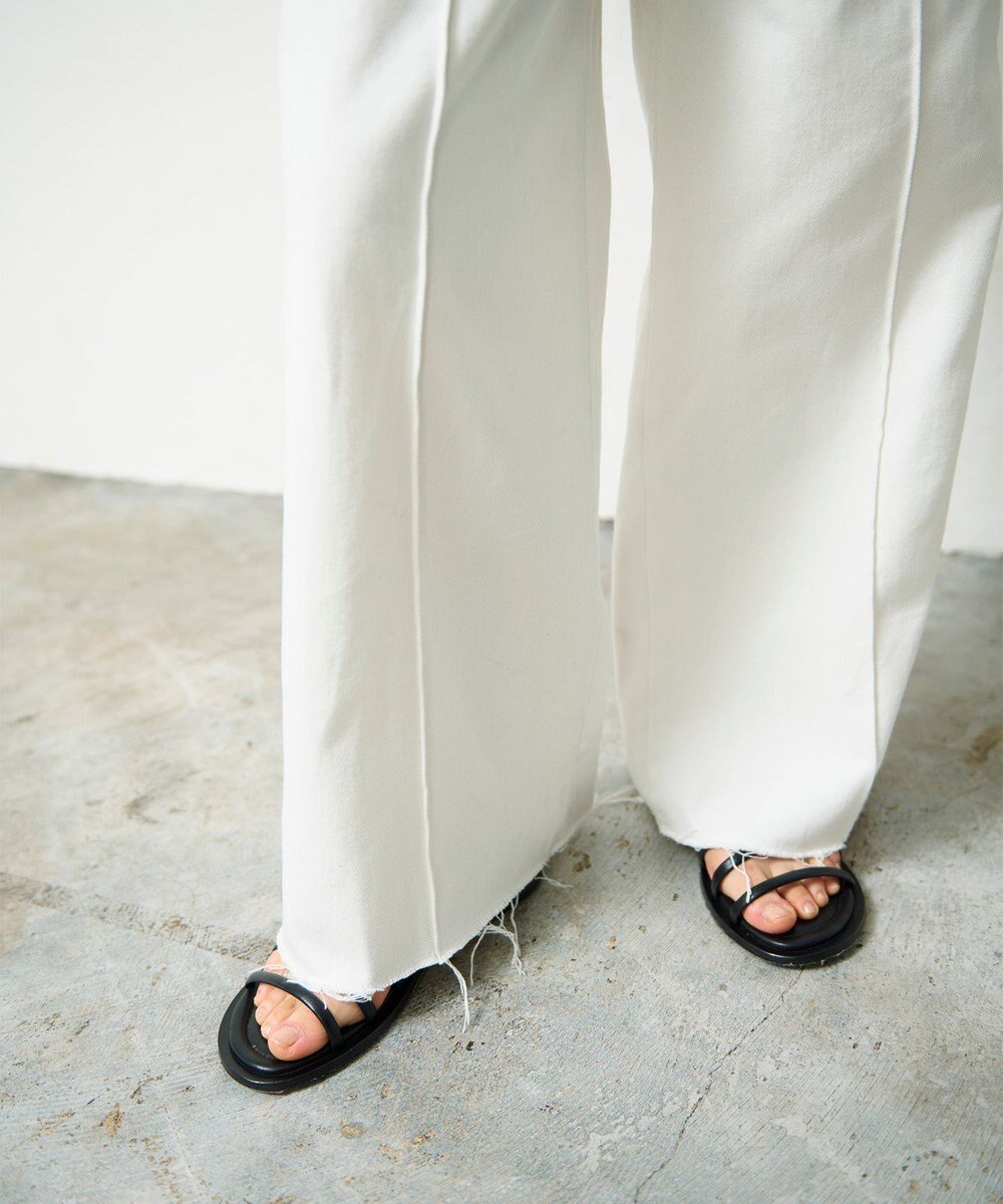 GRACE CONTINENTAL デニムワイドイージーパンツ