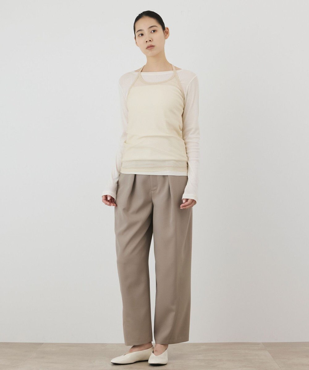 GRACE CONTINENTAL シアーレイヤードカットトップ 