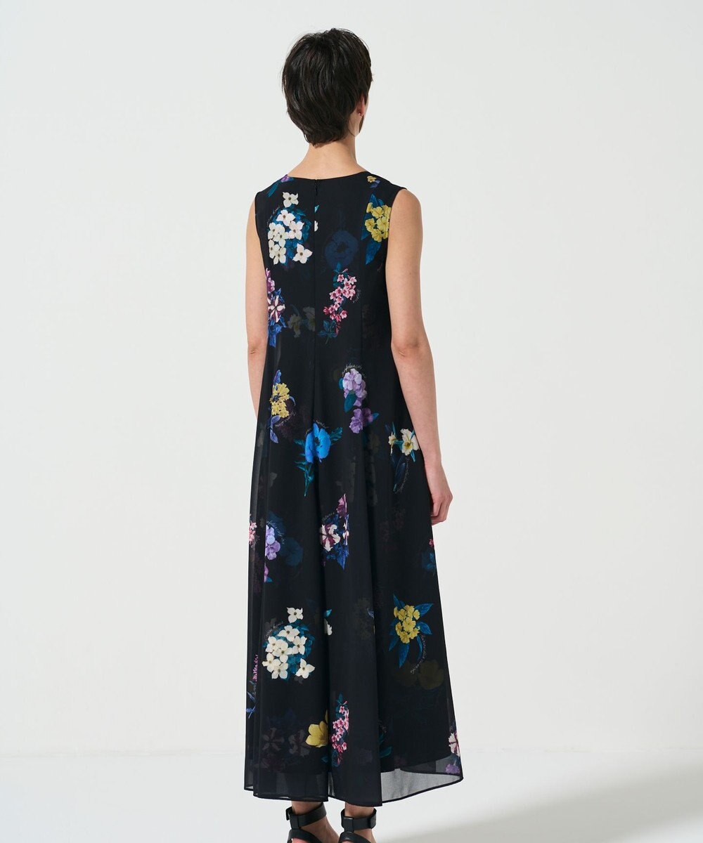 GRACE CONTINENTAL ボタニカルレイヤードワンピース