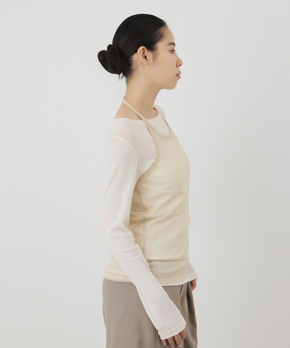 GRACE CONTINENTAL シアーレイヤードカットトップ 