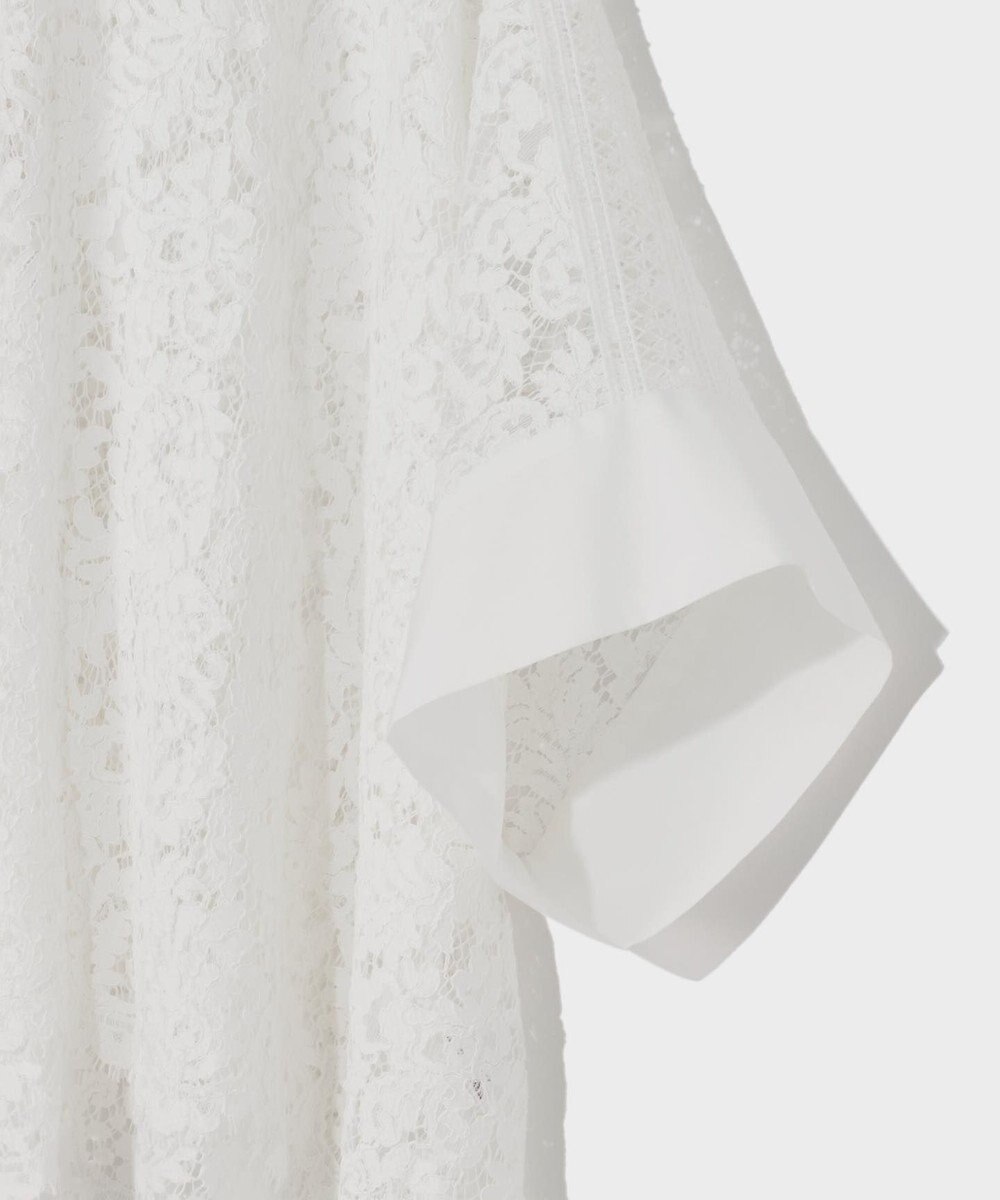 GRACE CONTINENTAL レースポンチョシャツ 