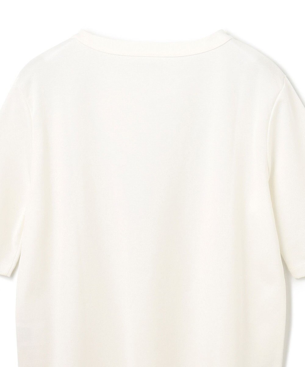 GRACE CONTINENTAL ロゴミラノリブトップ 