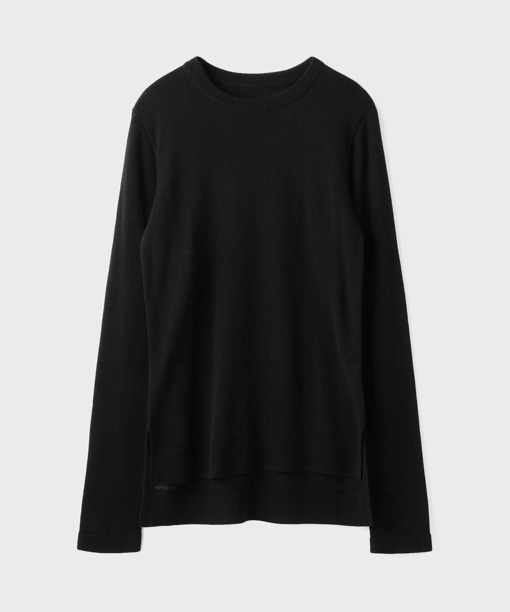 GRACE CONTINENTAL ボウ付ニットトップ 