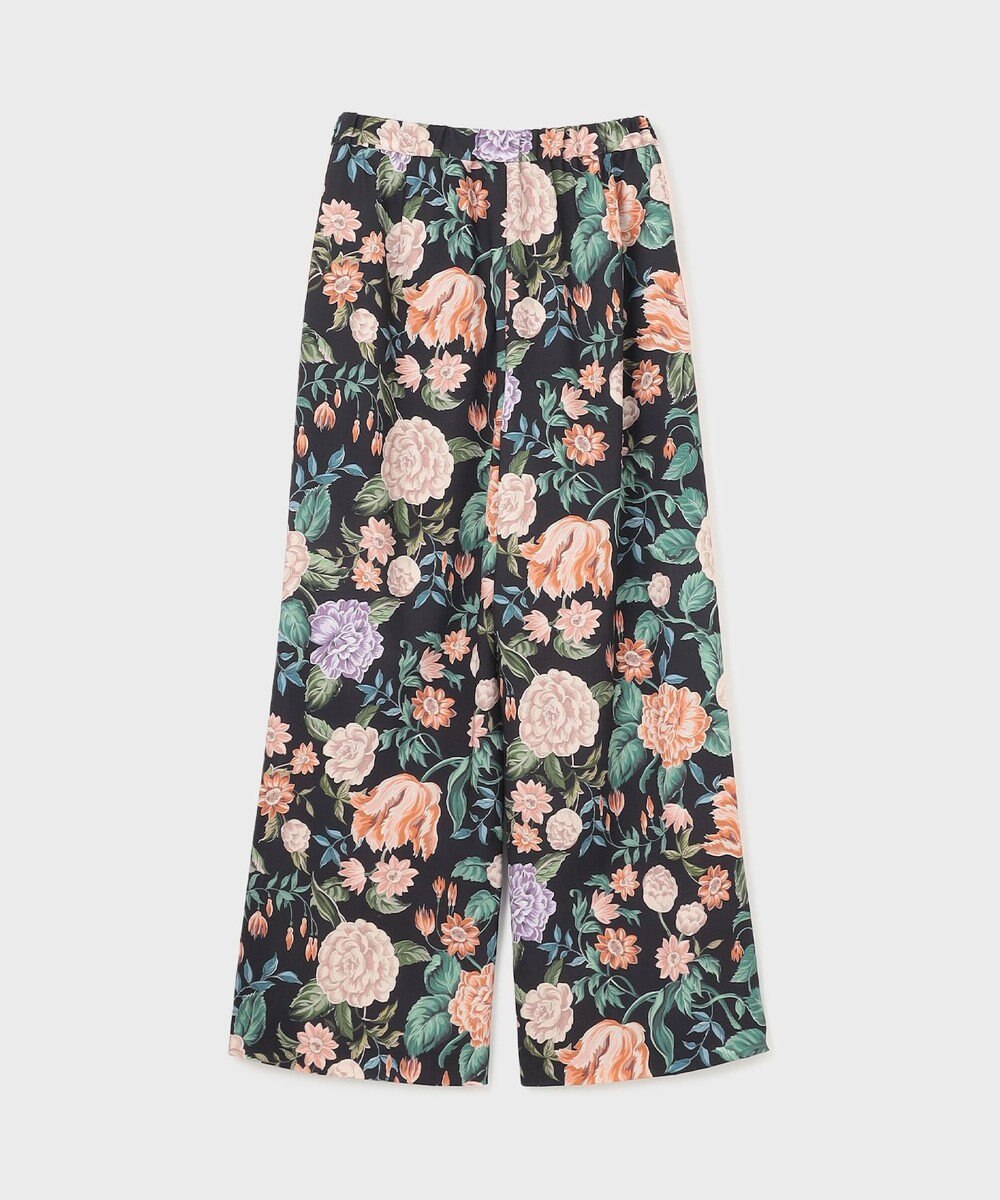 GRACE CONTINENTAL アンティークフラワープリントパンツ