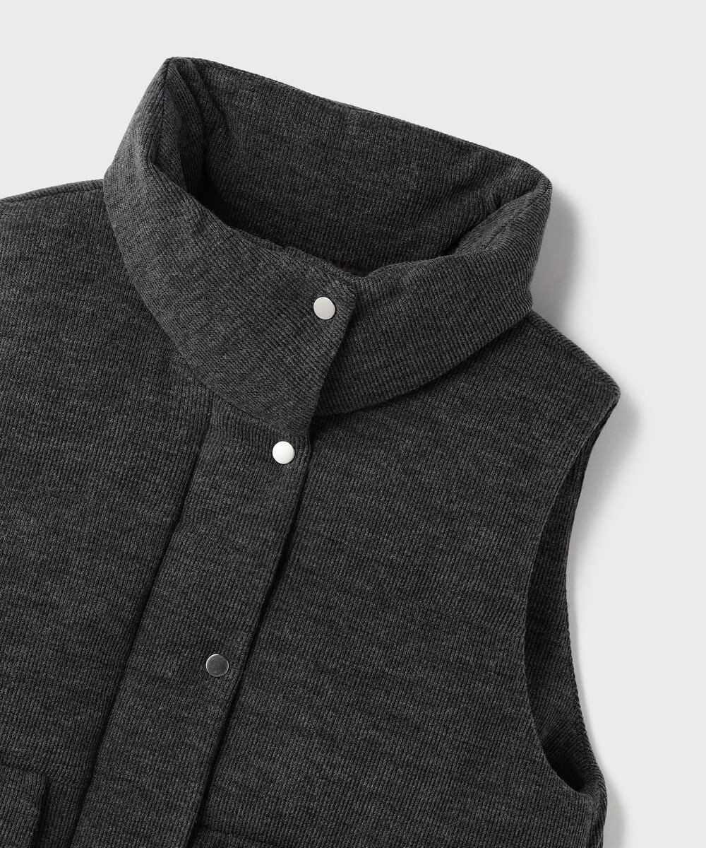 GRACE CONTINENTAL スタンドニットダウンベスト 