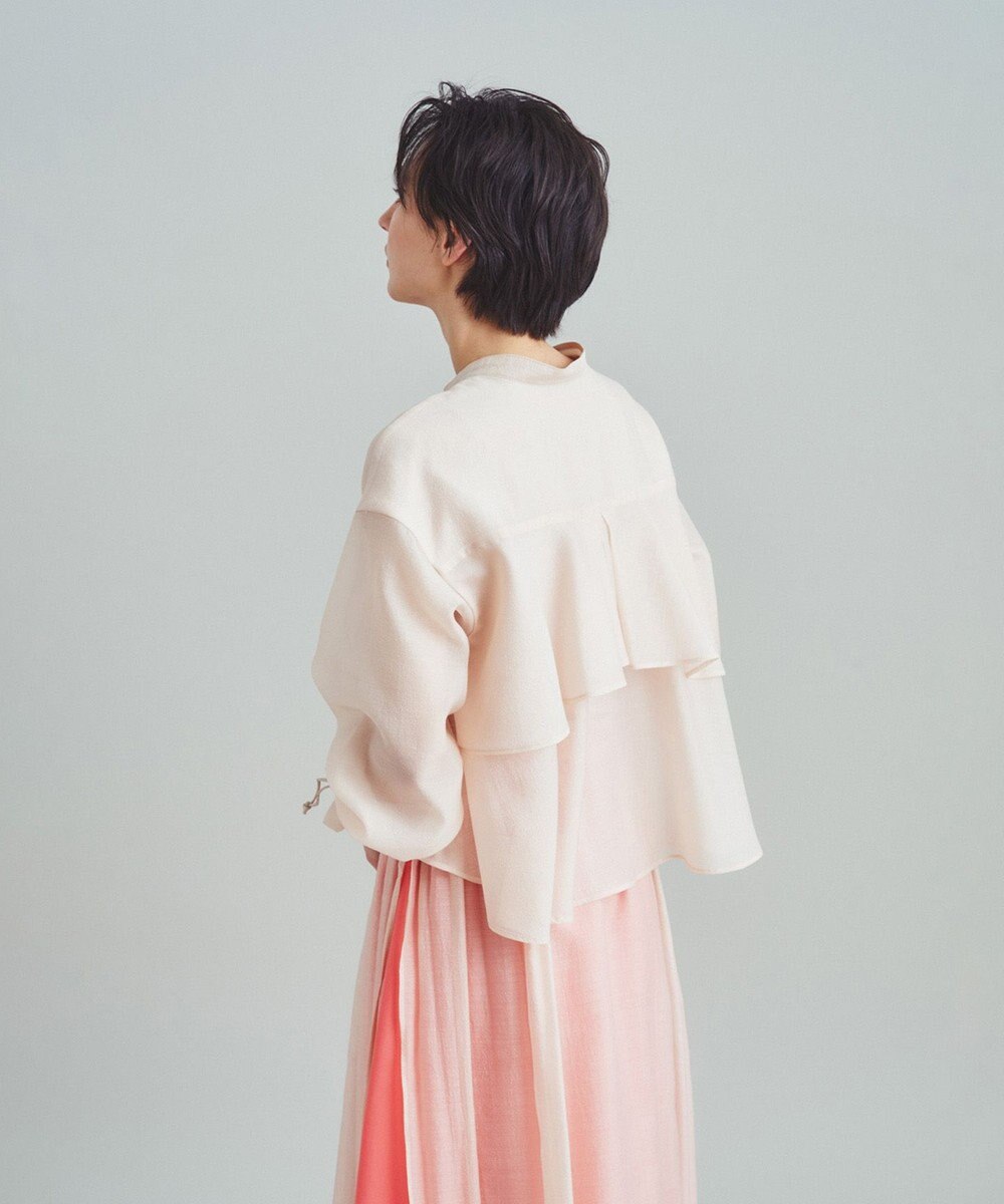 GRACE CONTINENTAL バックコンシャスブルゾン