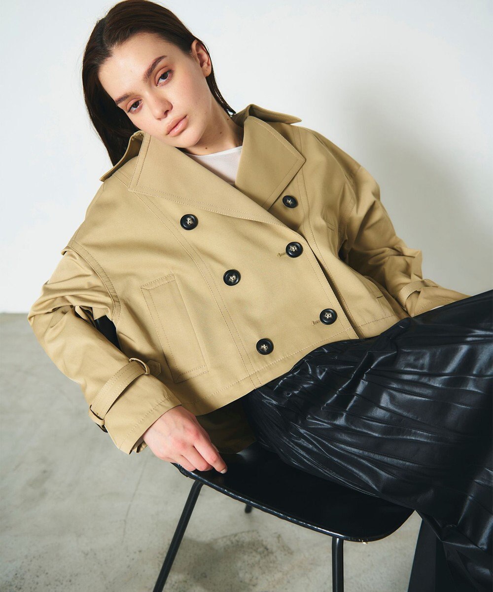 GRACE CONTINENTAL ドルマントレンチジャケット 