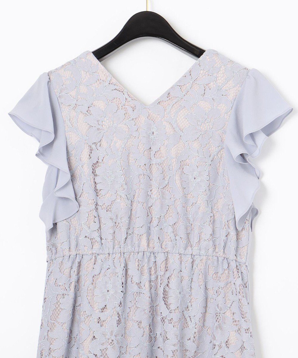GRACE CONTINENTAL バックレースドレス 