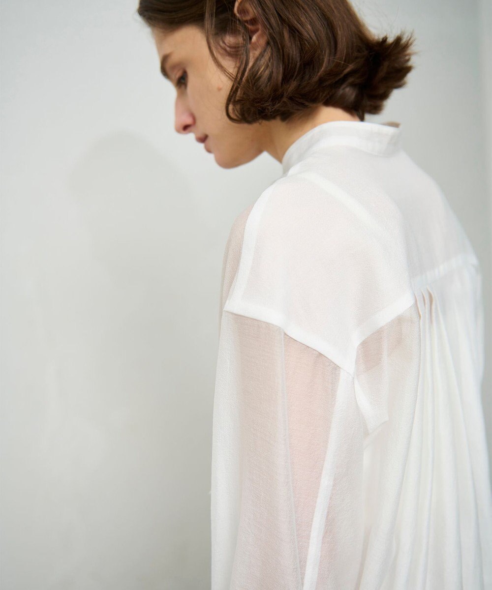 GRACE CONTINENTAL シアードレープブルゾン 