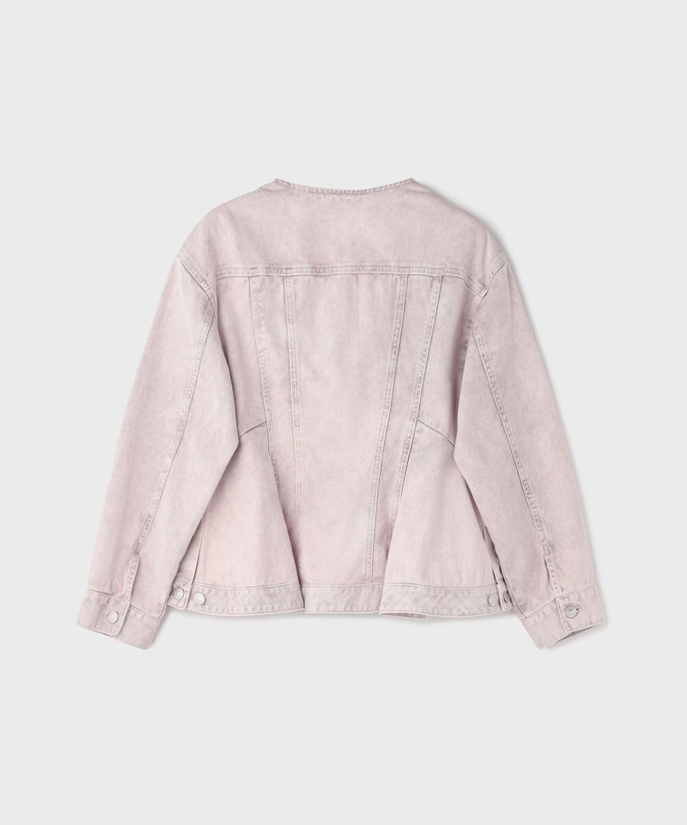 GRACE CONTINENTAL ペプラムデニムジャケット 