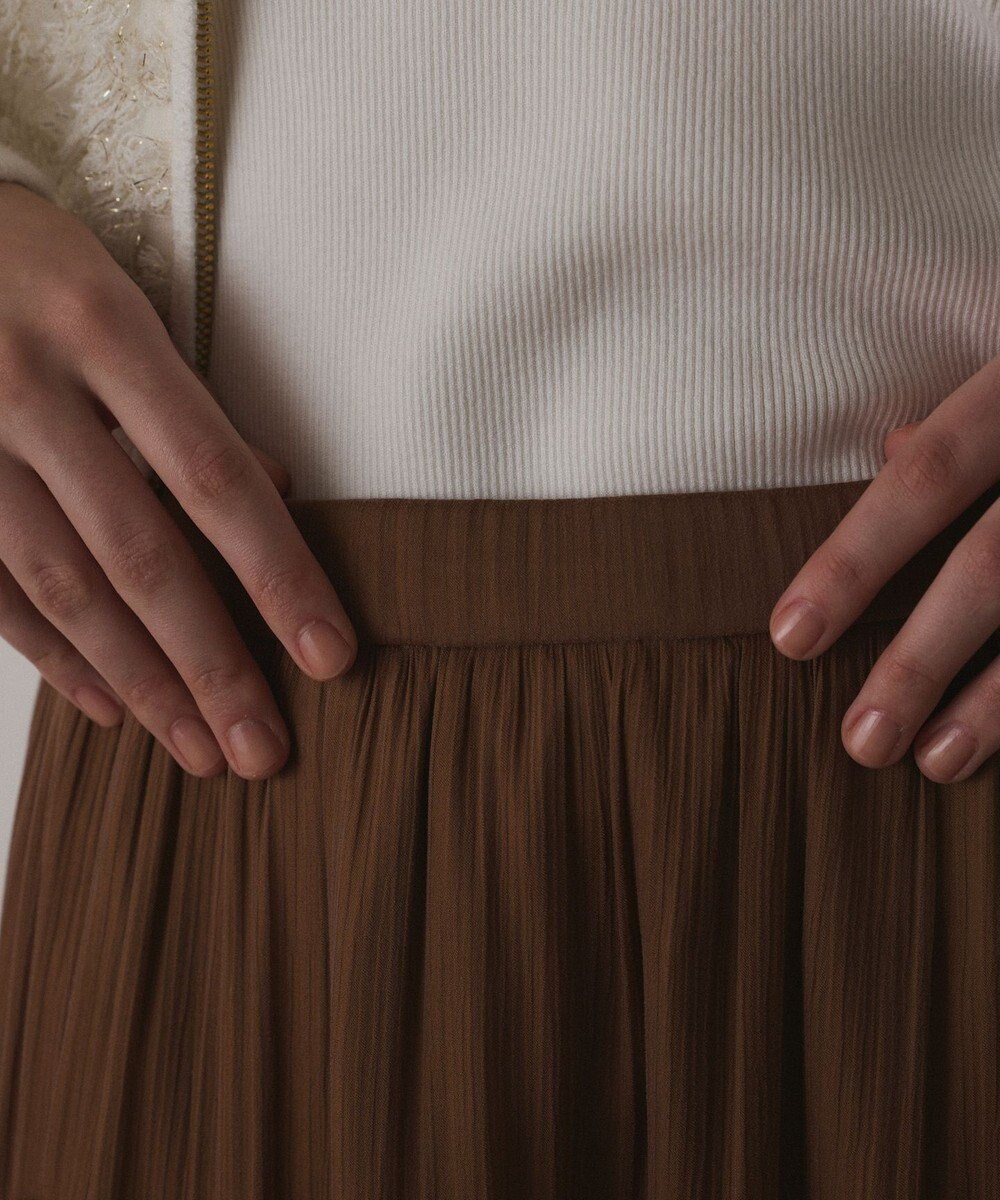 GRACE CONTINENTAL イレギュラーティアードスカート 