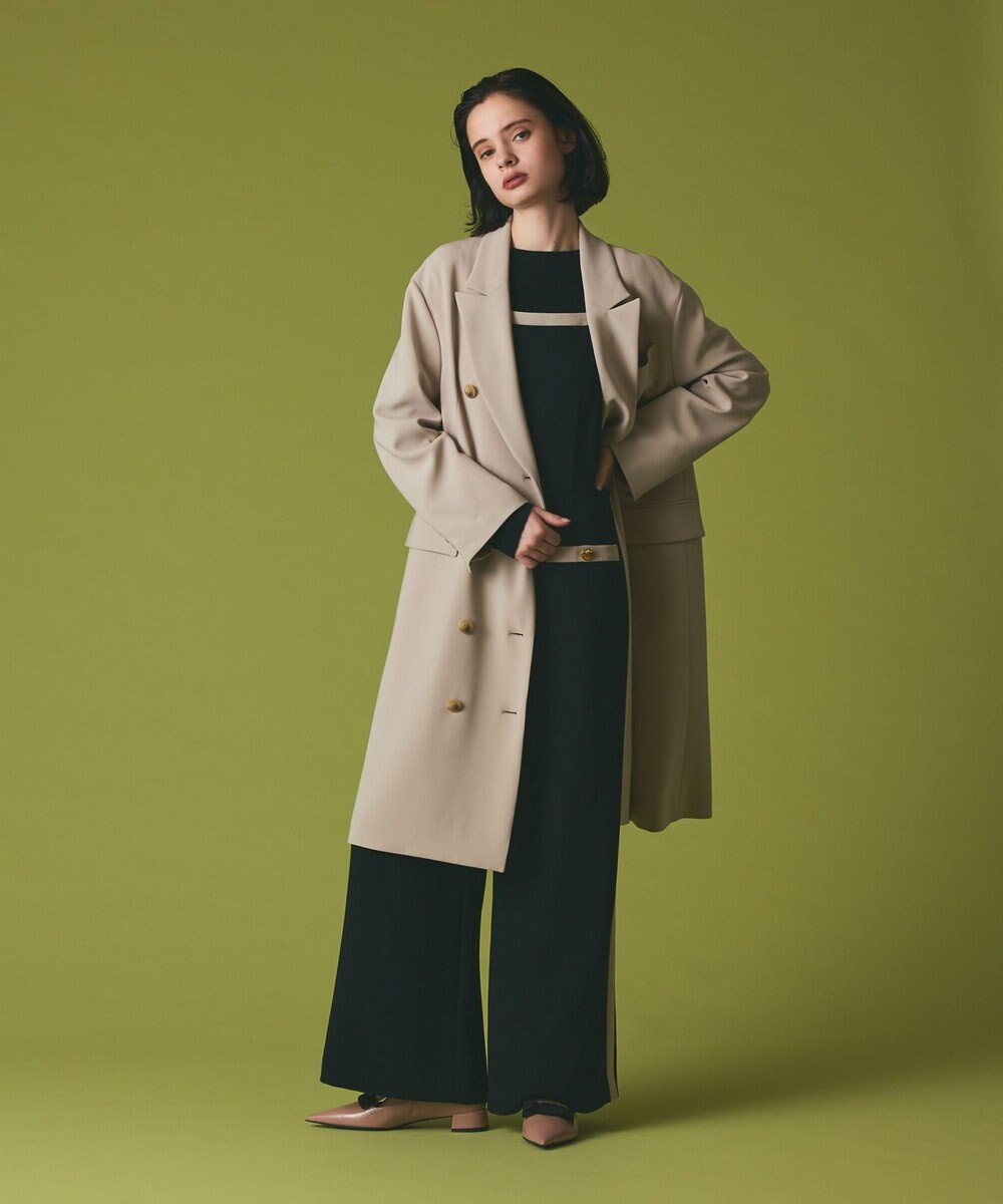 GRACE CONTINENTAL トリアセバイカラーサロペット 