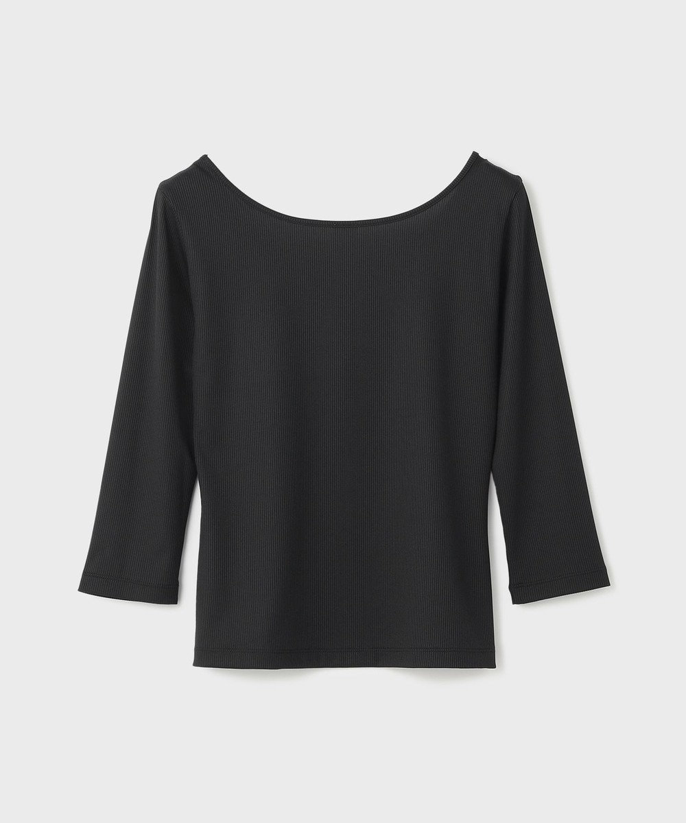 GRACE CONTINENTAL テレコボートネックトップ