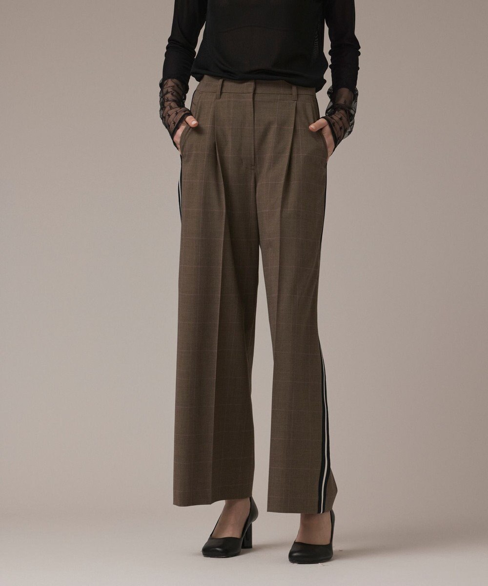 GRACE CONTINENTAL サイドラインパンツ 