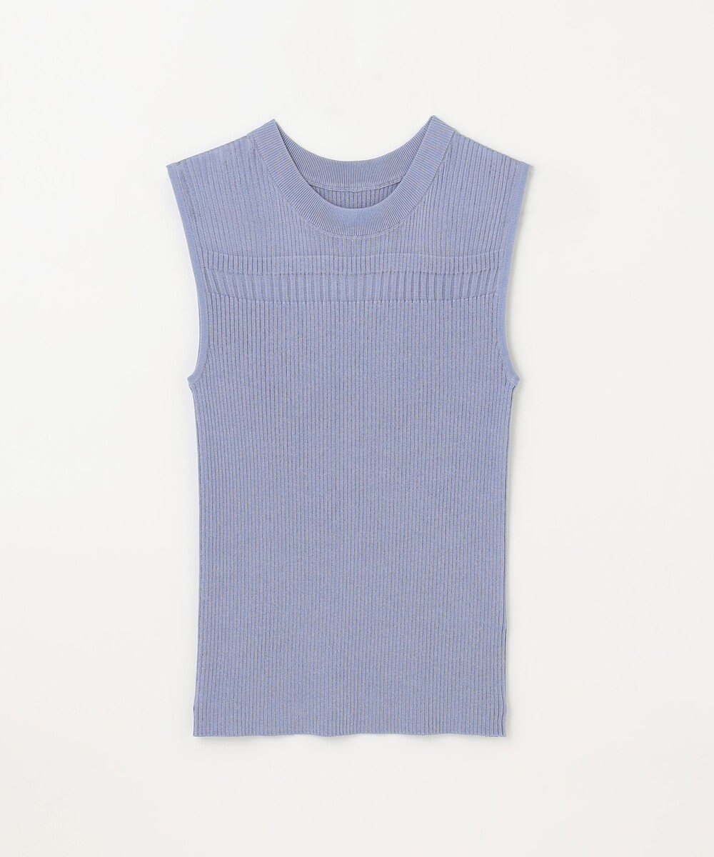 GRACE CONTINENTAL リブシアーニットトップ 