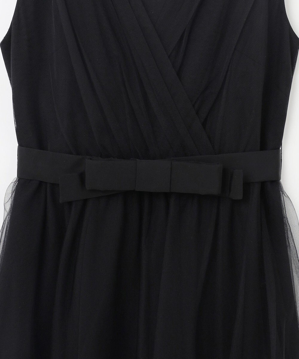 GRACE CONTINENTAL チュールドレープドレス 