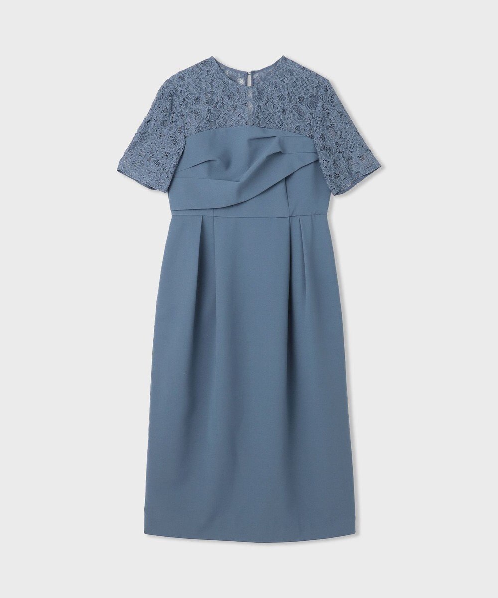 GRACE CONTINENTAL タックドレープコクンドレス