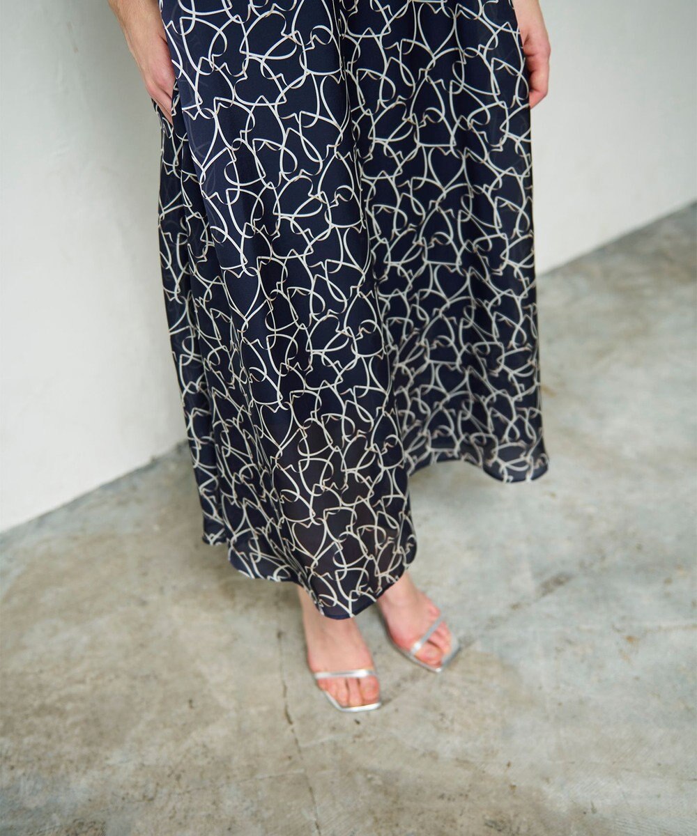 GRACE CONTINENTAL ラインハートキャミワンピース