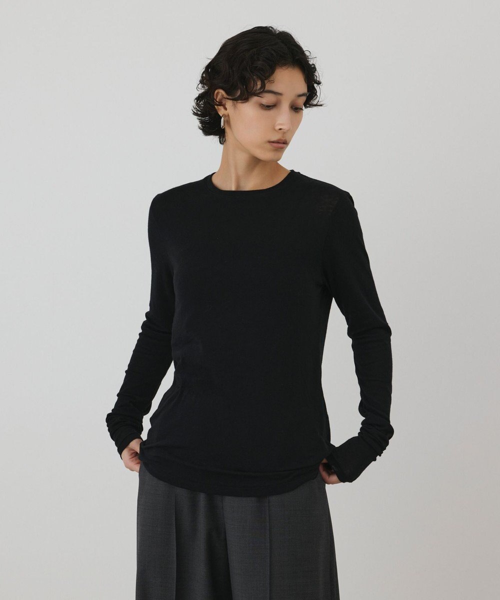 GRACE CONTINENTAL シルクベアカットトップ 