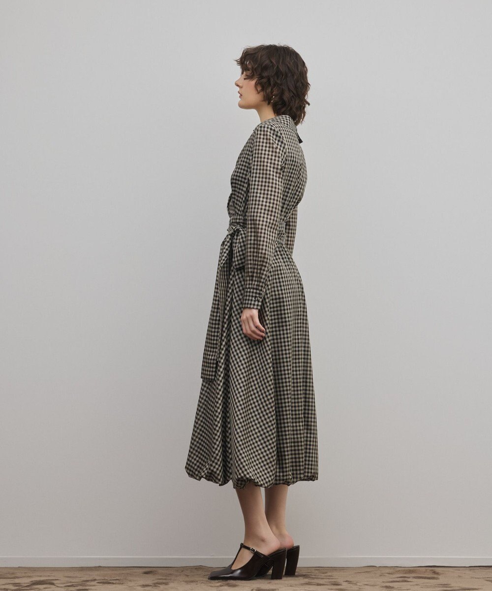 GRACE CONTINENTAL カシュクールバルーンワンピース 