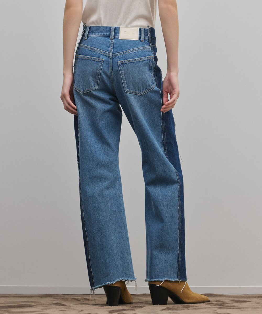 GRACE CONTINENTAL リメイクフレアデニムパンツ 