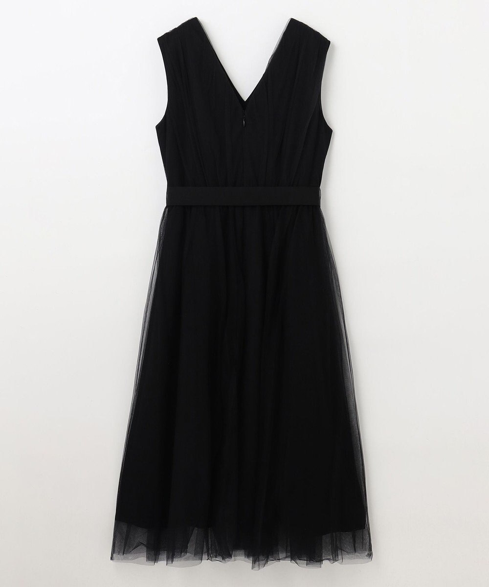 GRACE CONTINENTAL チュールドレープドレス 