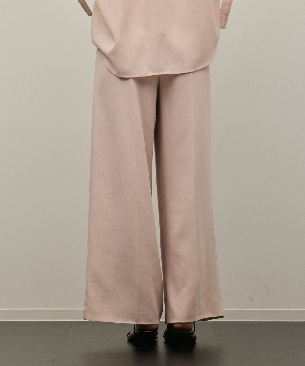 GRACE CONTINENTAL シアーワイドパンツ 