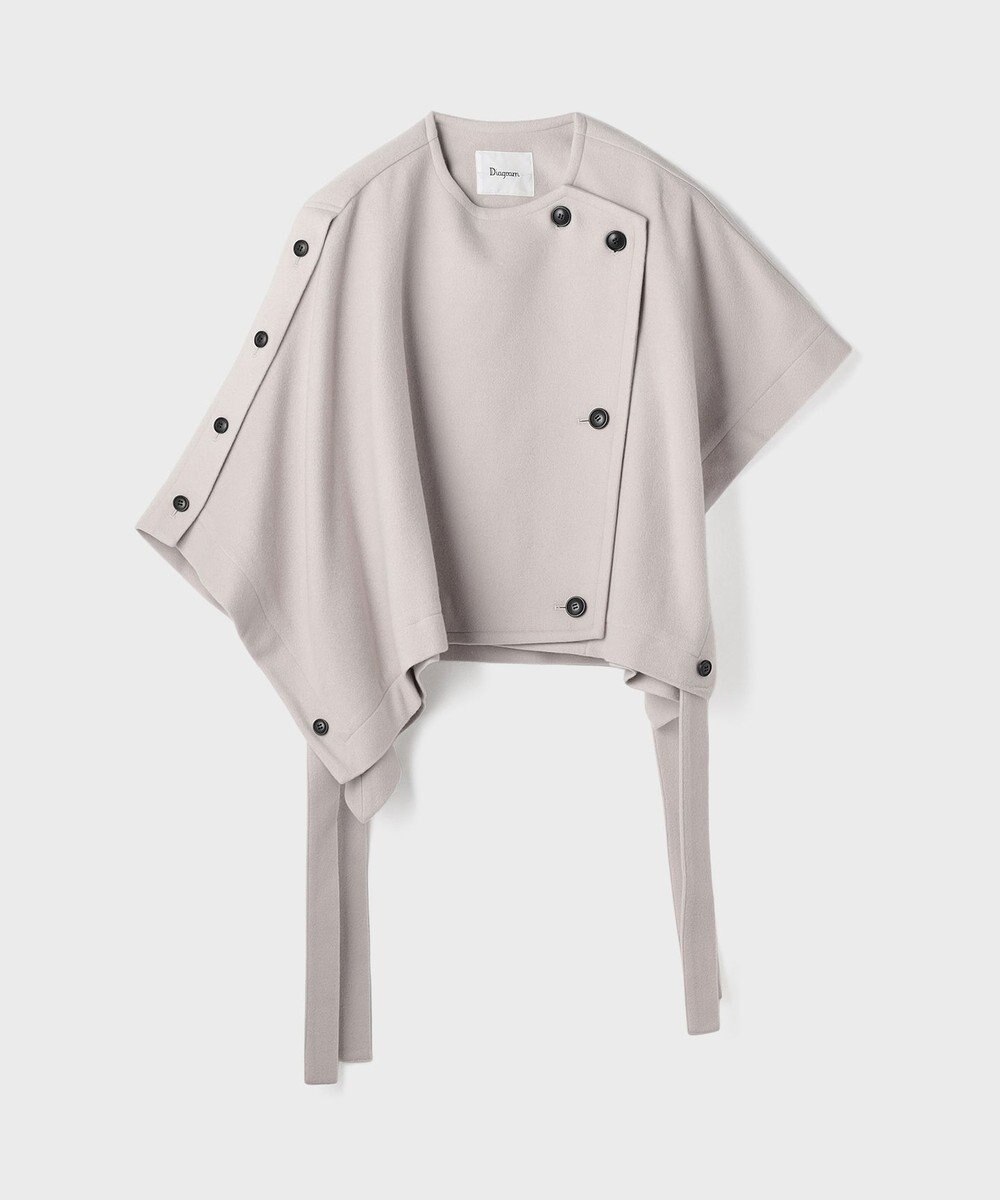 GRACE CONTINENTAL ライトビーバーポンチョ 