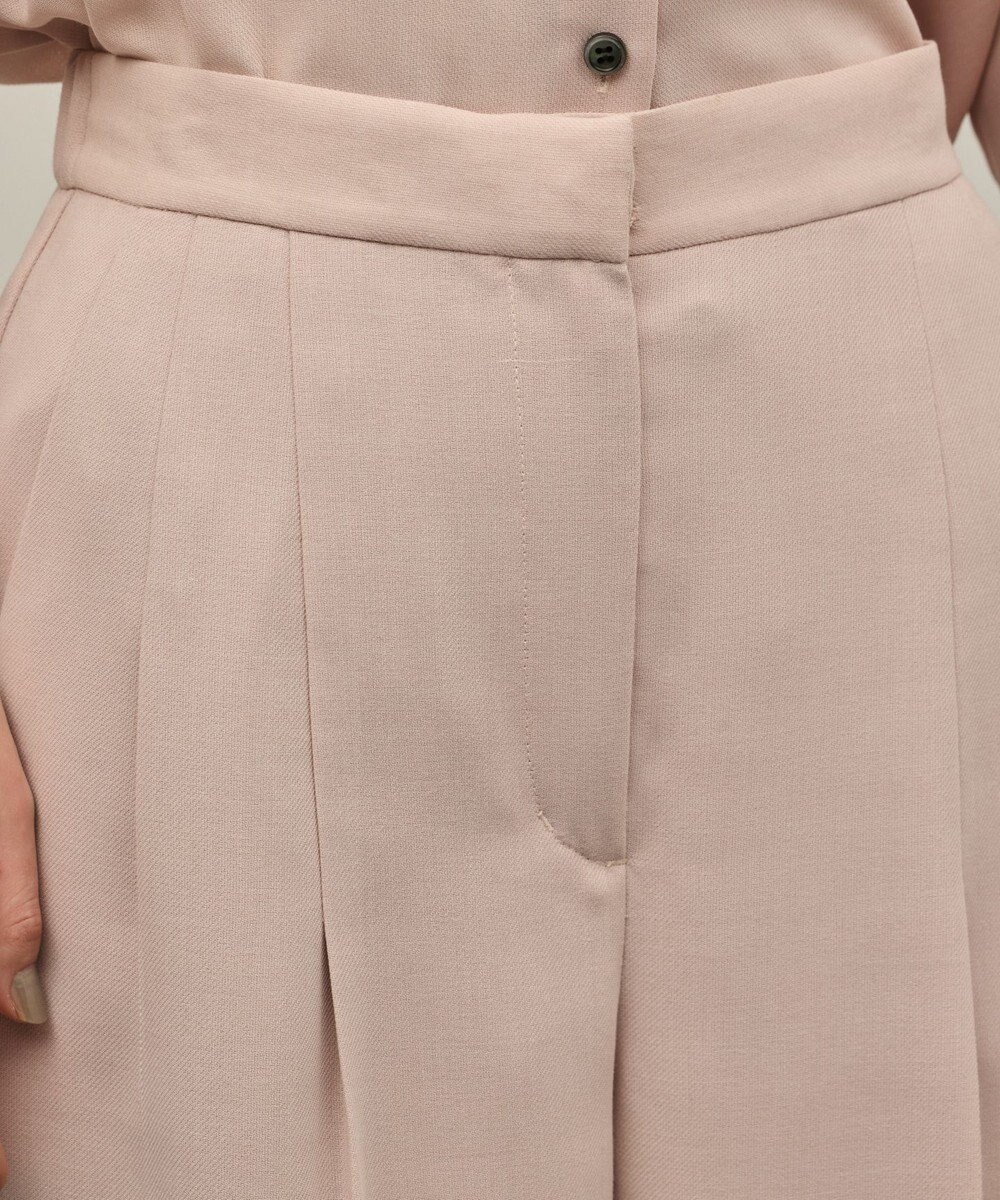 GRACE CONTINENTAL シアーワイドパンツ 