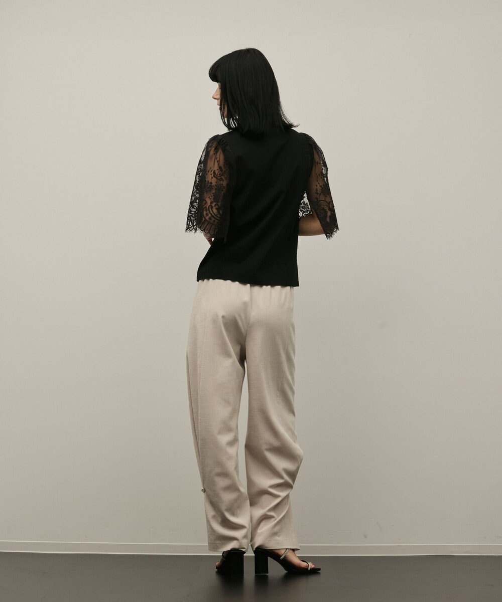 GRACE CONTINENTAL レースフレアカットトップ 