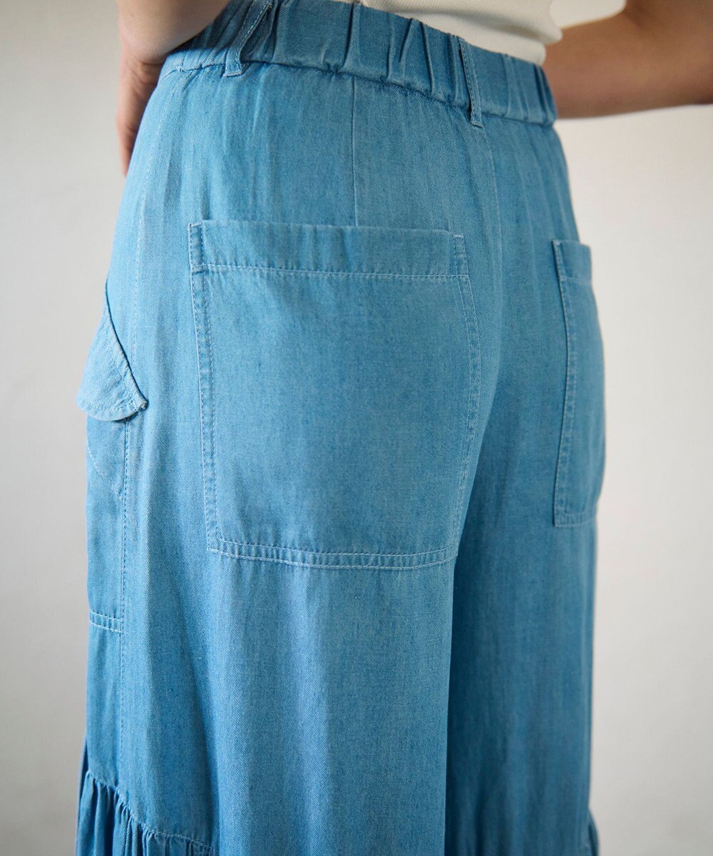 GRACE CONTINENTAL ワークワイドパンツ 