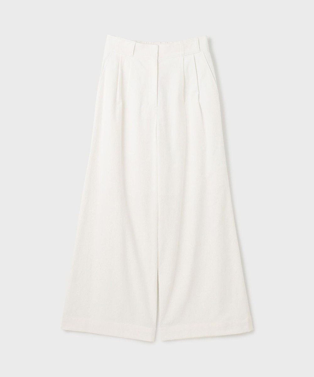 GRACE CONTINENTAL ストレッチワイドパンツ 