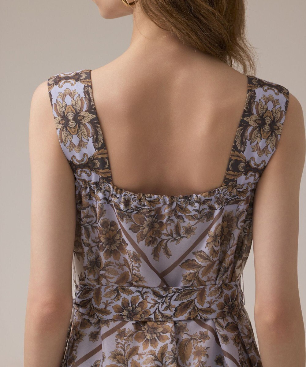 GRACE CONTINENTAL マルチWAYシフォンワンピース